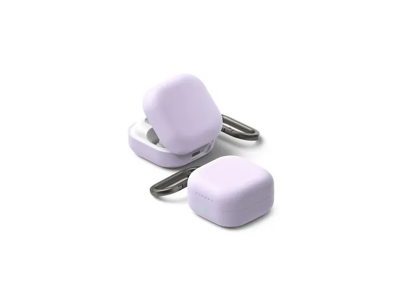 Ringke RINGKE SILICONE SAMSUNG GALAXY BUDS 4 / 4 PRO LIGHT PURPLE | TV, Ljud & Bild - Hörlurar & Mikrofoner - Tillbehör | GameStuff
