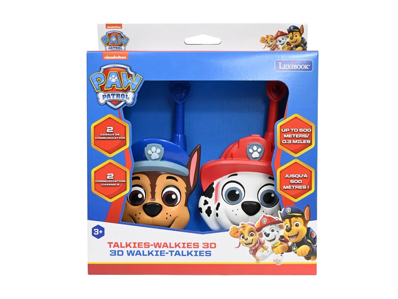 3D Paw Patrol Walkie talkies | Tele & GPS - Hobbyradio - Walkie talkie | GameStuff