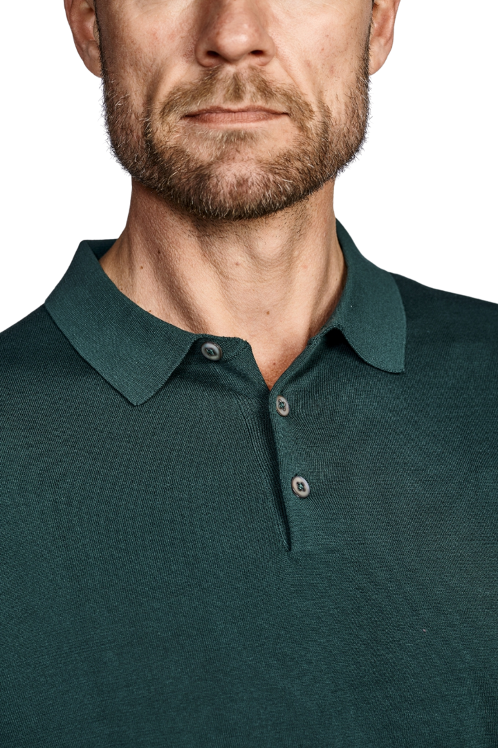 Birmingham Bomuld Polo Fitted Green