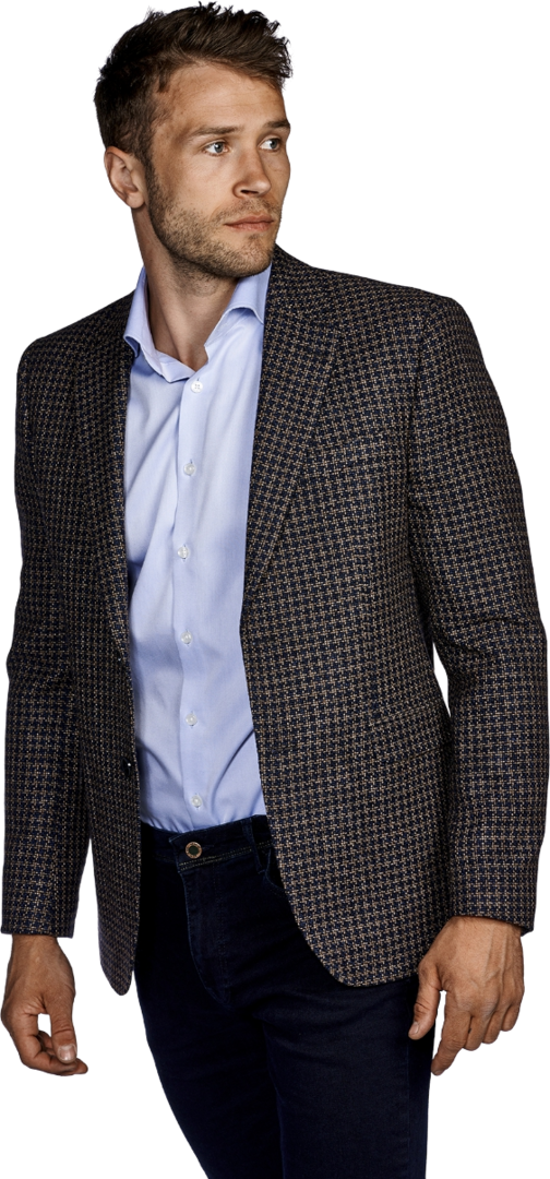Ternet Blazer Fitted Navy
