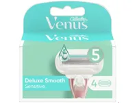 Bilde av Gillette Venus Embrace Sensitive - Patron for påfyllbar barberhøvel - hunn - 5 blad - fuktighetskrem (en pakke 4)