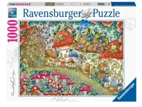 Puslespill 1000 Brikker - Blomstrete Sopphus