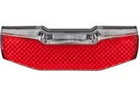 AXA Rear light Blueline E6-12V Black