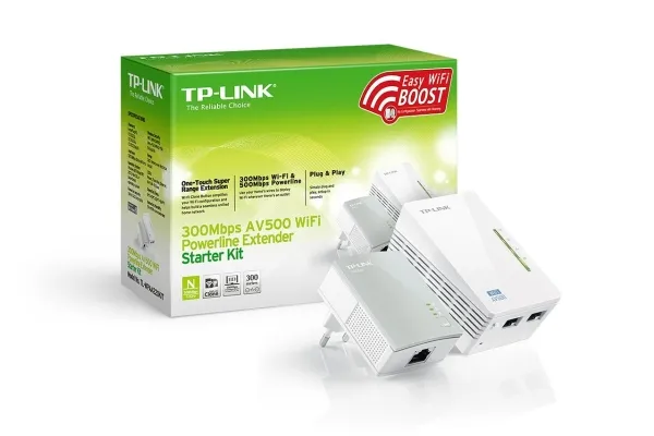 TP-Link 300Mbps AV500 WiFi Powerline Extender Starter Kit - Great buy