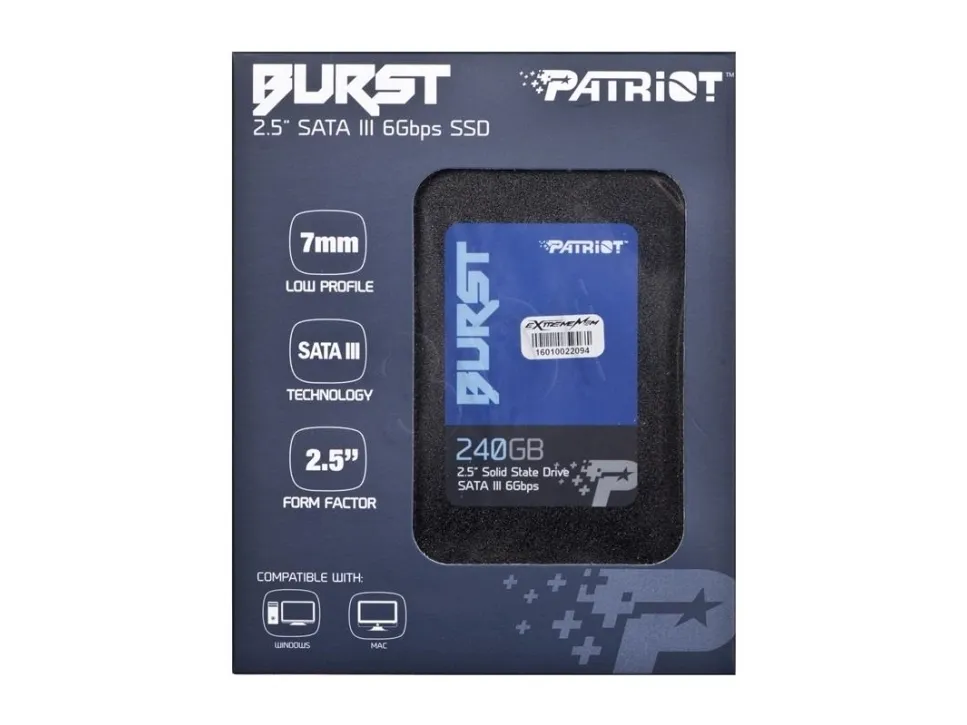 Burst Sata Patriot Memory Burst Patriot Burst Ssd 480gb 2025