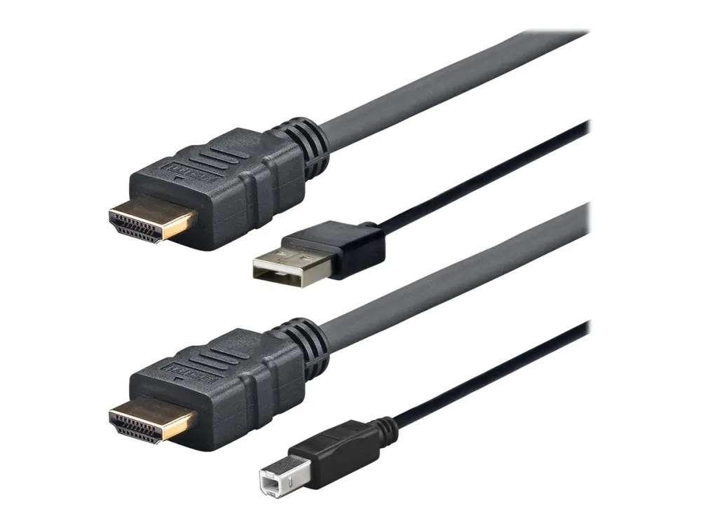 VivoLink Pro - HDMI-kabel - USB, HDMI Han Til USB Type B, HDMI Han - 4 ...