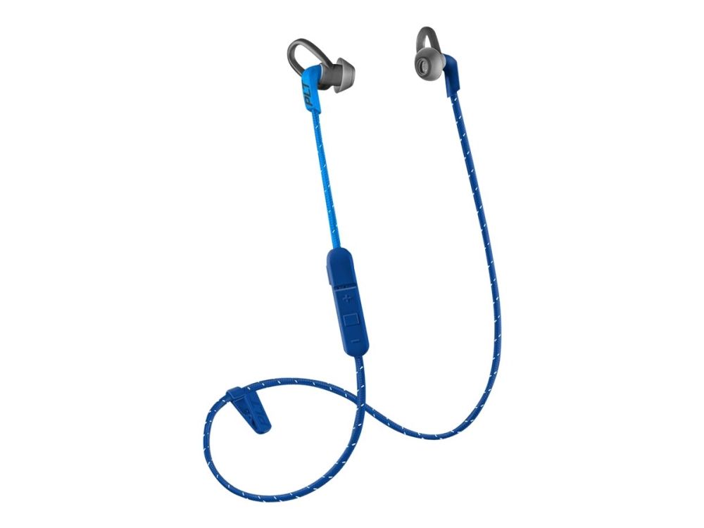 Poly - Plantronics Backbeat FIT 305 - Hörlurar med mikrofon - inuti örat - Bluetooth - trådlös - mörkblå