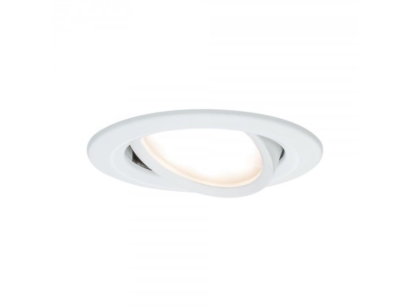 Paulmann 93876 Coin Slim Led-Einbauleuchte Led (Rgb) Led-Einbauleuchte 6 W Weiß (Matt)