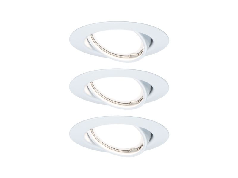 Paulmann 934.26, 3 Pære(R ), Led, Gu10, 3000 K, 350 Lm, Hvid