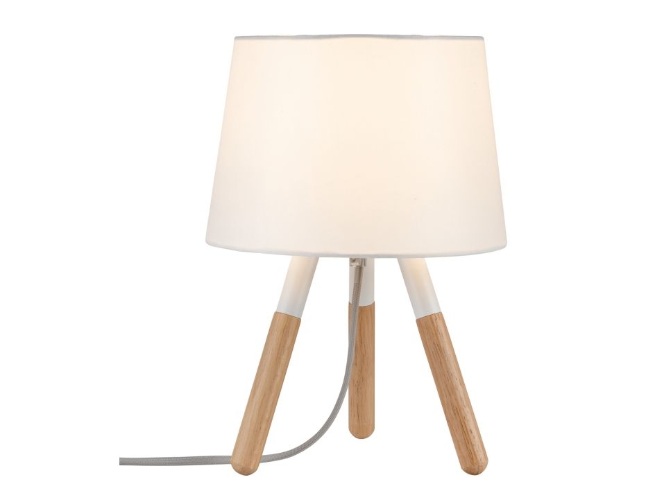 Paulmann 79646, Weiß, Metall, Holz, Wohnzimmer, Ii, E27, 1 Glühbirne(N)