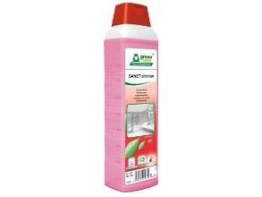 Sanitärreinigungssäure Sanet Zitrotan Flowered Mit Parfüm 1 Ltr Rot,1 Ltr/Fl