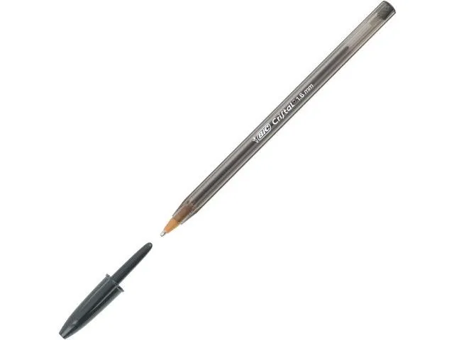 Bic CRISTAL LARGE engångskulspetspenna 1,6 mm svart (BIC774)