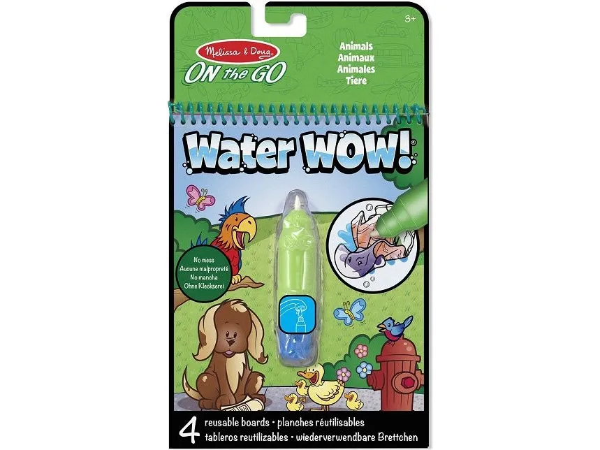 Melissa & Doug Water Wow! Animals - On the Go Travel Activity