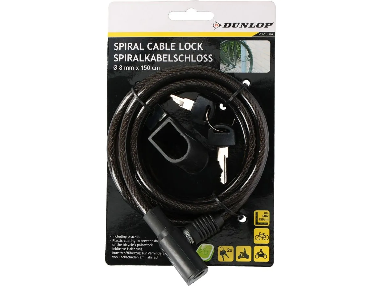 Dunlop bike lock hot sale