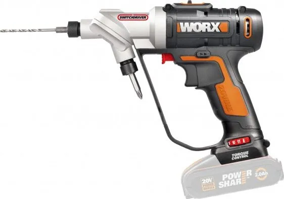 WORX WX176.9 Pistolgreppsborrmaskin 6 35 mm 1500 rpm 3 cm 1