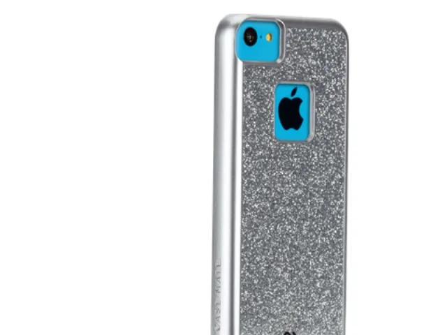 Case-Mate Glimmer - Taske til mobiltelefon - plastik sølv