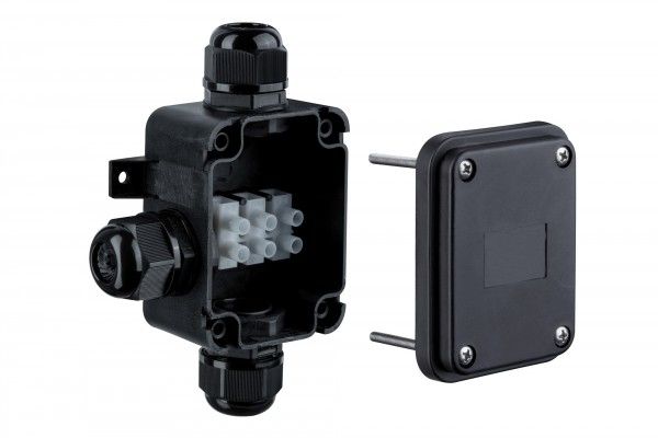 Paulmann 237, Kunststoff, 2500 W, Schwarz, Ip68, 105 Mm, 53 Mm