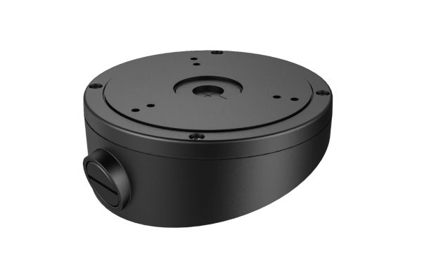 Hikvision Ds-1281Zj-M(Black), Samledåse, Udendørs, Sort, Hikvision Digital Technology, Aluminium, Vandtæt