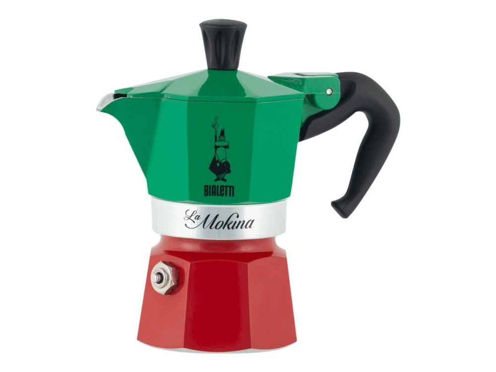 Bialetti La Mokina Italia - Filtreringsapparat - 12.5 X 7 X 12 Cm - 40 Ml