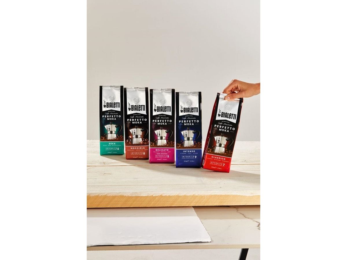 Bialetti Gemahlener Kaffee Bialetti Perfetto Moka Schoko 250G