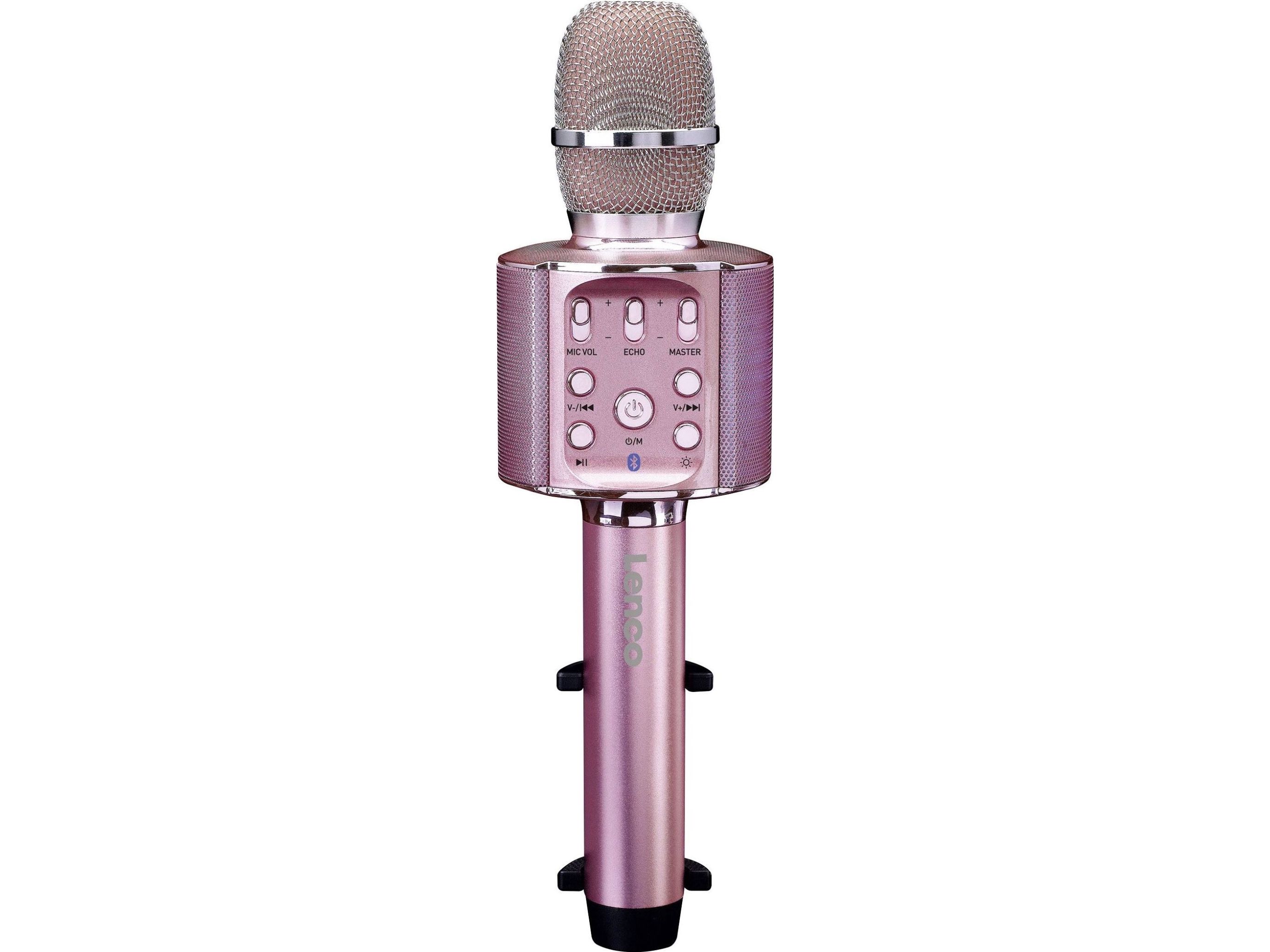 Lenco Bmc-090, Karaoke-Mikrofon, 2404 - 2480 Hz, Verkabelt & Kabellos, Bluetooth/3.5 Mm, 10 M, Usb Typ-A