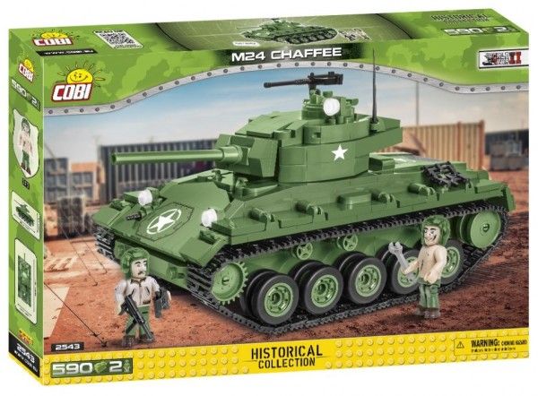 COBI HC WWII M24 Chaffee 588kl 2543
