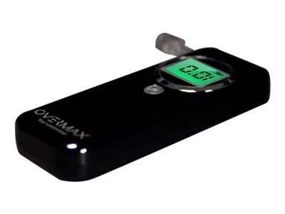 Overmax alkotester - detektor alkohola u dahu, LCD zaslon, 0-1.5 promila  AD02, Cijena: 41,20 €