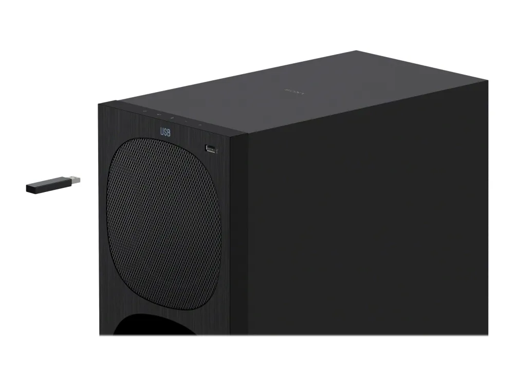 Sony HT-S40R - Lydbarsystem - hjemmebiograf - trådløs - Bluetooth - 600 Watt (Total)
