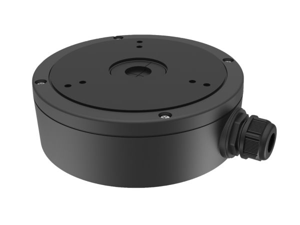 Hikvision Ds-1280Zj-M(Black), Junction Box, Universal, Black, Hikvision Digital Technology, Aluminium, 157 Mm