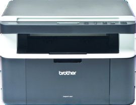 Brother Dcp-1512E, Laser, Monoprint, 2400 X 600 Dpi, Monokopiering, A4, Sort, Hvid