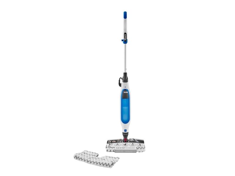 Shark S6001eu, Tragbarer Dampfreiniger, 0,4 L, Mehrfarbig, Weiß, 1200 W, 2,5 Bar, Harter Boden, Laminat, Kacheln