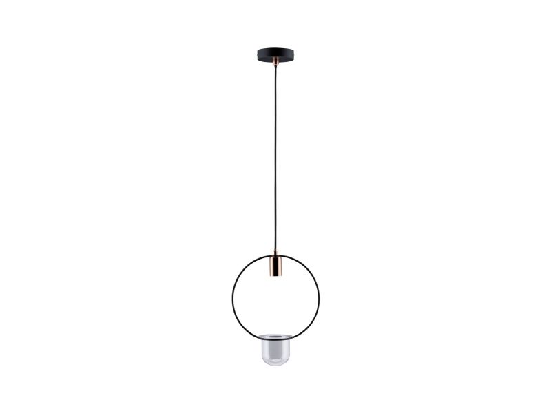Paulmann Tasja 79748 Pendelleuchte E27 20 W Kupfer, Schwarz