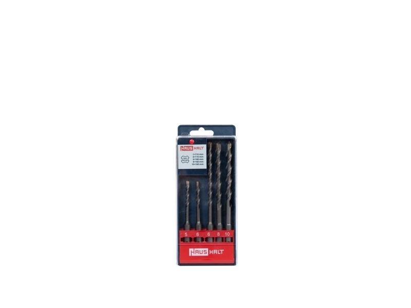 Haushalt Sds+-Bohrerset 5-Teilig 5-10 Mm