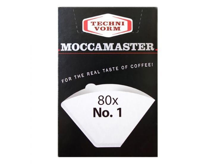Moccamaster 85090, Kaffeefilter, Moccamaster, Weiß, Papier, 80 Stück(E)