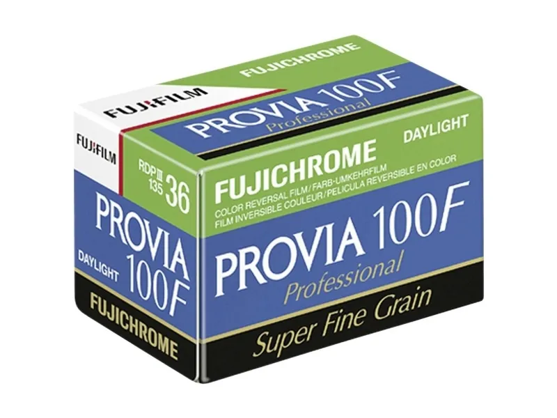 FUJIFILM Fujichrome Provia 100F Professional RDP-III Color