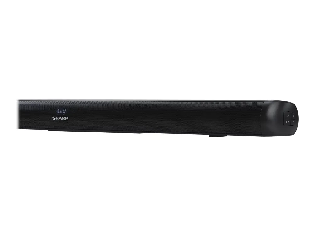 Sharp HT-SB147 - Lydbar - trådløs - Bluetooth - mat sort