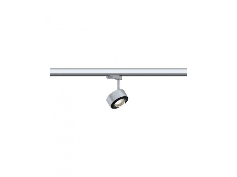 Paulmann Aldan, Schienenlichtschranke, 1 Glühbirne(N), Led, 8,5 W, 3000 K, Schwarz, Silber