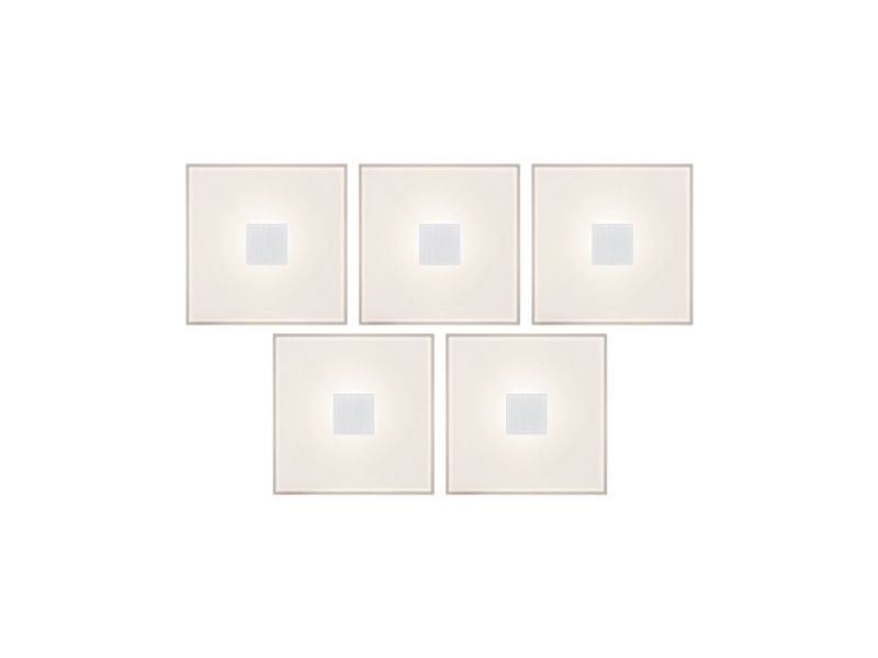 Paulmann 784.02, Quadratisch, 2700 K, Ip44, Weiß
