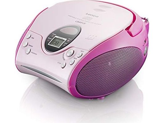 Lenco Scd-24 - Boombox - Pink