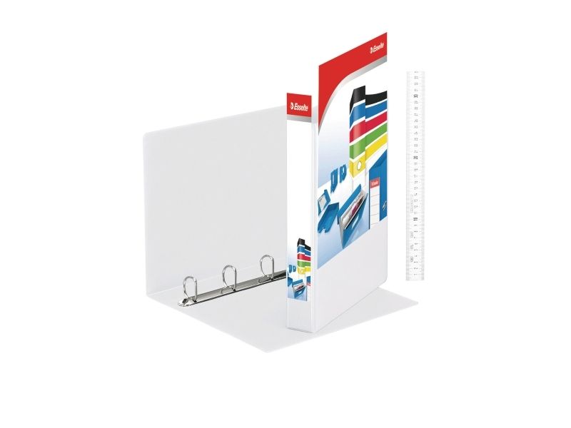 Ringbuch Esselte, A4, Mit Tasche, Rücken 77 Mm, Weiß