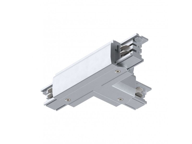 Paulmann 91377 Prorail3 T-Connect Earth Hochspannungs-Stromschienenkomponenten T-Verbinder Prorail3 Silber
