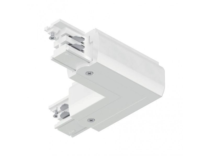 Paulmann 91373 Prorail3 L-Connect Erde Hochvolt-Stromschienen-Systemkomponenten L-Verbinder Prorail3 Weiß