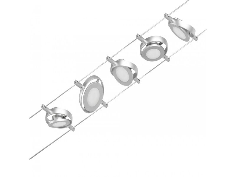 Paulmann 94414, Schienenlichtschranke, Nicht Austauschbare(S) Leuchtmittel, 1 Glühbirne(N), Led, 3000 K, Chrom