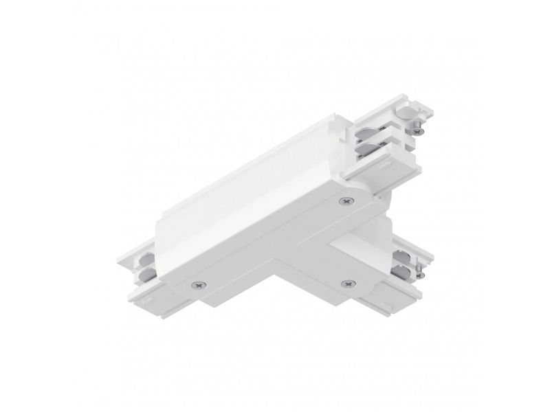 Paulmann 91379 Prorail3 T-Connect Erde Hochvolt-Stromschienen-Systemkomponenten T-Verbinder Prorail3 Weiß