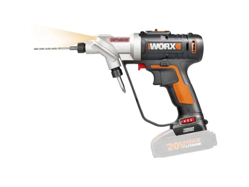 WORX WX176.9 Pistolgreb boremaskine 6 35 mm 1500 rpm 3 cm 1