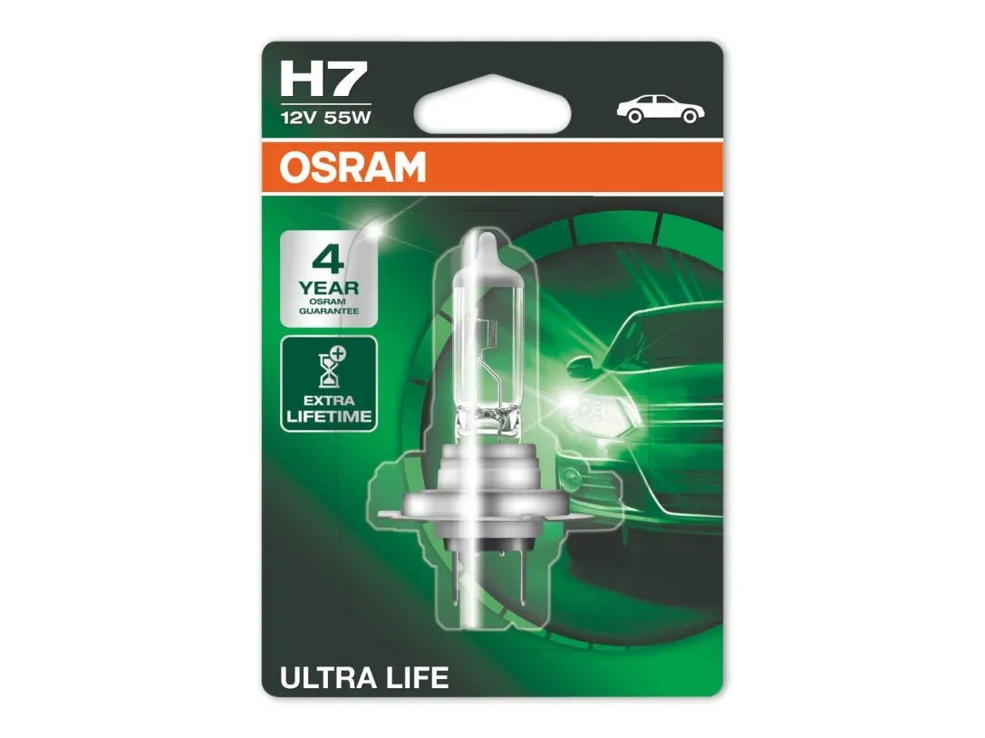 Osram Ultra Life - H7 - 55W - 12V - Blister