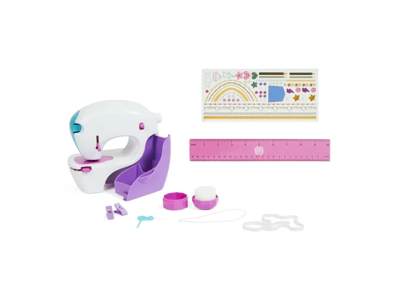 Cool Maker, Stitch 'N Style Fashion Studio, Pre-Threaded Sewing Machine Toy  with Fabric and Water