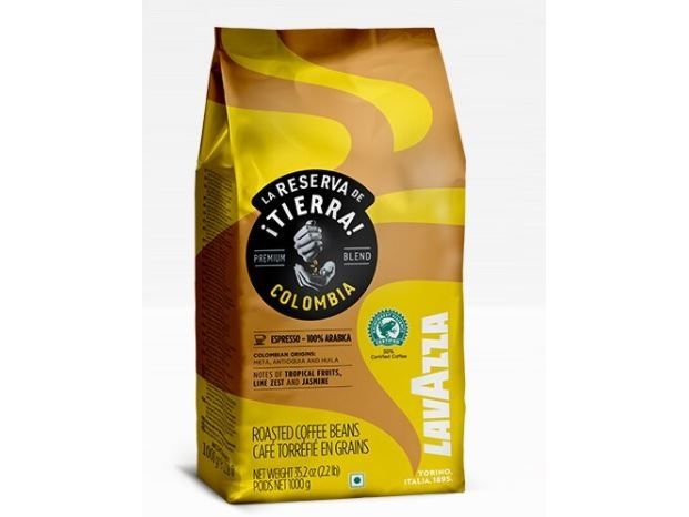 Kaffee Lavazza Tierra Columbia Espresso Helbønne 1 Kg,1 Kg/Ps