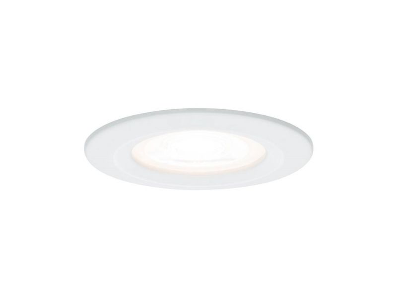 Paulmann 934.41, Indbygget Lysplade, Gu10, 1 Pære(R ), Led, 2700 K, Hvid