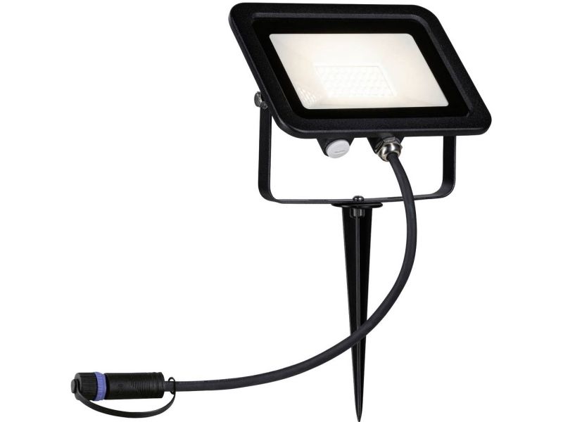 Paulmann Plug & Shine, Udendørs Jordbelysning, Sort, Aluminium, Ip65, Have, Iii